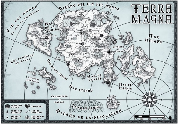 Mapa Terra Magna