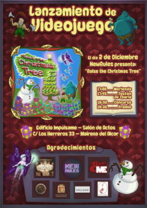 Cartel de Lanzamiento de Raise the Christmas Tree