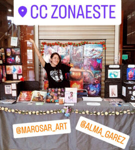 Stand de Arte de María y Alba