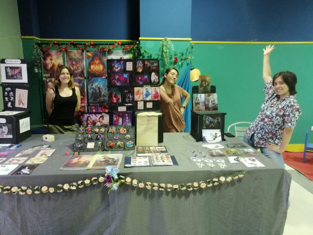 Stand de Arte de Dungeon´s Day 2