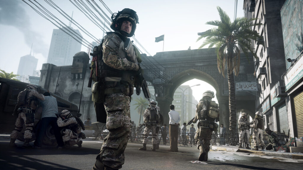 imagen de cinematica del videojuego Battlefield 3