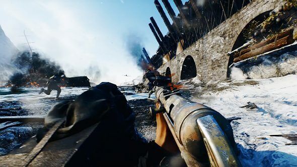 Desembarco de normandía en el videojuego Battlefield V