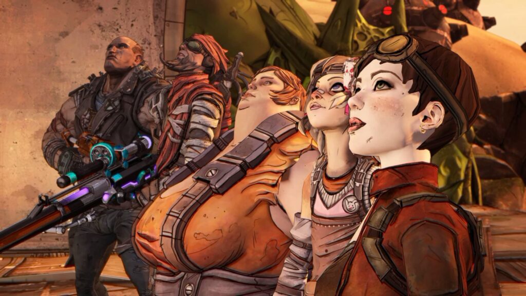 personajes principales del videojuego Borderlands 2