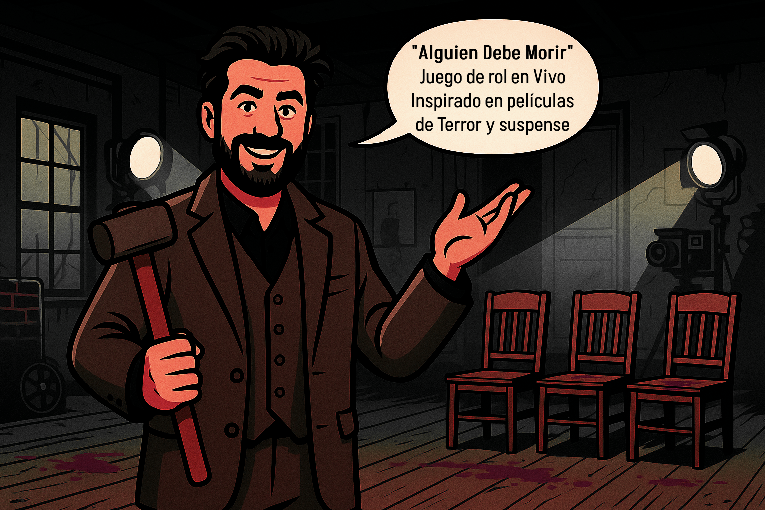 NeftaTOON - Juego de Rol de suspense Alguien Debe Morir