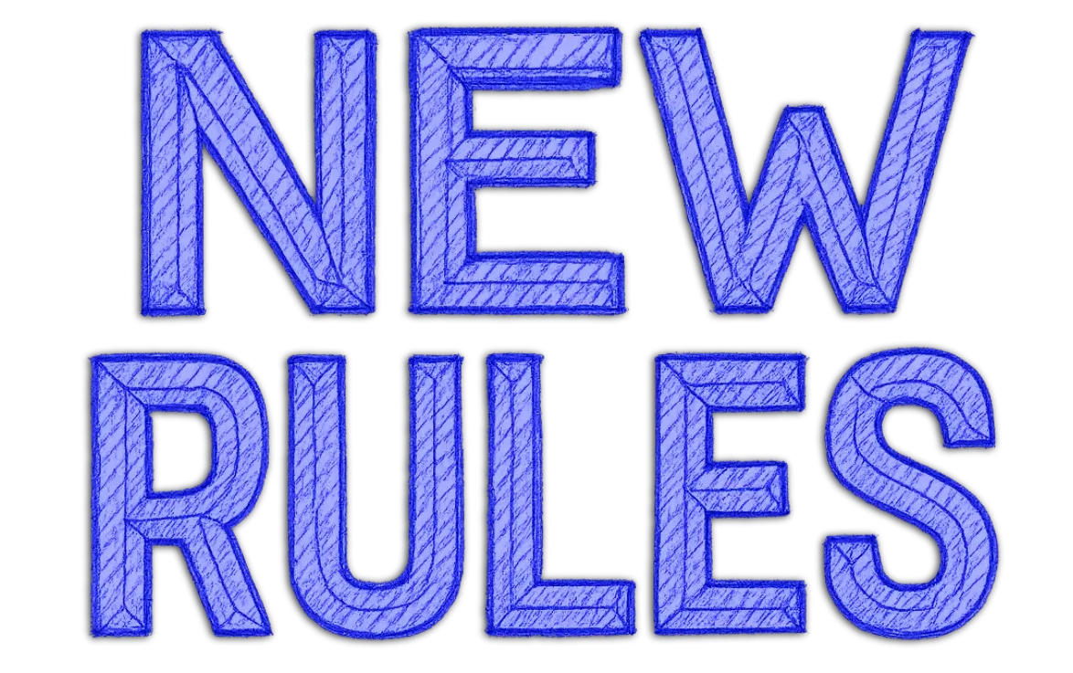 NewRules Sketch Logo Dark Blue
