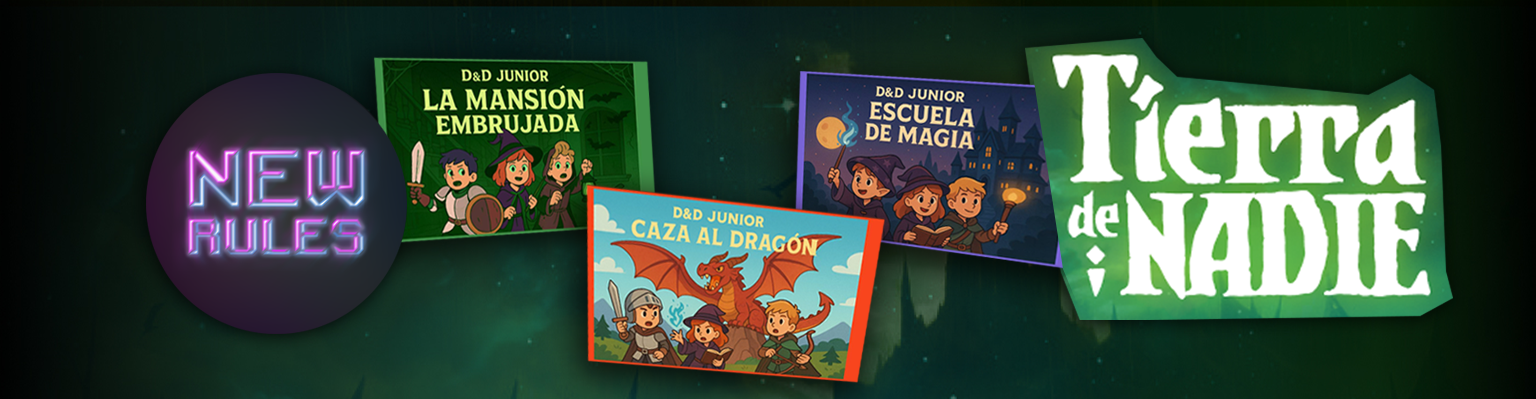Jornadas TDN y las Partidas de Rol para Niños Banner Horizontal
