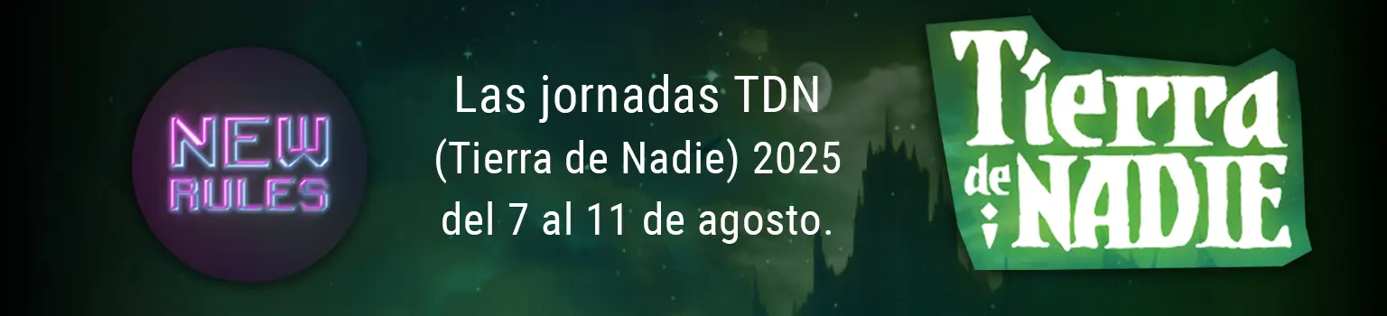 Jornadas Tierra de Nadie Banner Horizontal fechas