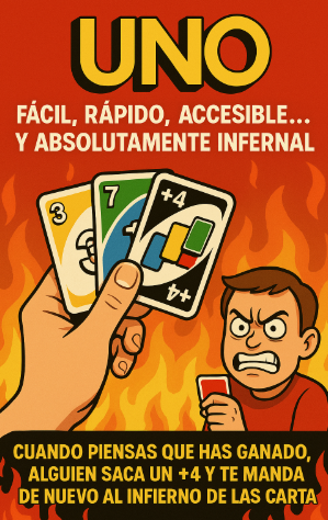 NeftaToon - Cuando alguien te saca un +4 jugando al UNO NeftaToon - Cuando alguien te saca un +4 jugando al UNO