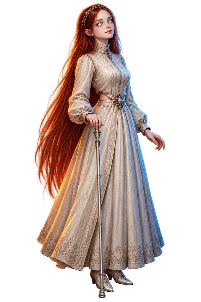 Ixia - personaje de Terrarium, novela steampunk de Nefta Nervo